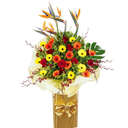 Grand Opening Flower Stand